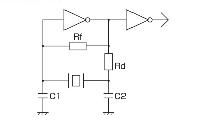 三种常见晶振振荡电路图例